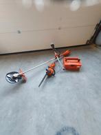 Husqvarna accu kettingzaag rugmaaier incl accu's, Ophalen of Verzenden, Husqvarna, Zo goed als nieuw, Husqvarna