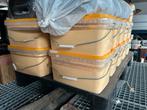 120 liter gele muurverf, Doe-het-zelf en Verbouw, Verf, Beits en Lak, Ophalen, Geel, Nieuw, Verf