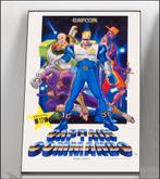 Capcom CAPTAIN COMMANDO Retro Arcade POSTER, 1 speler, Ophalen of Verzenden, Nieuw, Vanaf 3 jaar