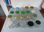 20 glazen potten jampot bewaarpot ca 355 gr inhoud, Ophalen of Verzenden, Zo goed als nieuw, Glas, Pot, Bus of Blik