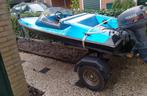 Spitfire/Seafire Yamaha 9.9pk trailer. afdekzeil. begrenzer, Watersport en Boten, Ophalen, Gebruikt, Minder dan 3 meter, Minder dan 70 pk