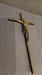 Koperen Kruis met Jezus, Ophalen of Verzenden