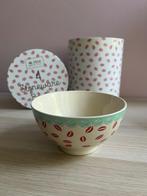 Set van 4 Rice kommen Kiss, Keramiek, Nieuw, Ophalen of Verzenden, Kom(men)