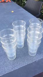 12 plastic bekertjes, Ophalen, Gebruikt