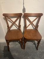 2x houten stoelen thonet style showmodel, Ophalen of Verzenden