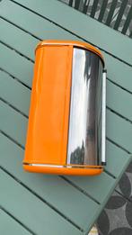 Wesco Broodtrommel – Retro Design in Oranje, Antiek en Kunst, Ophalen of Verzenden