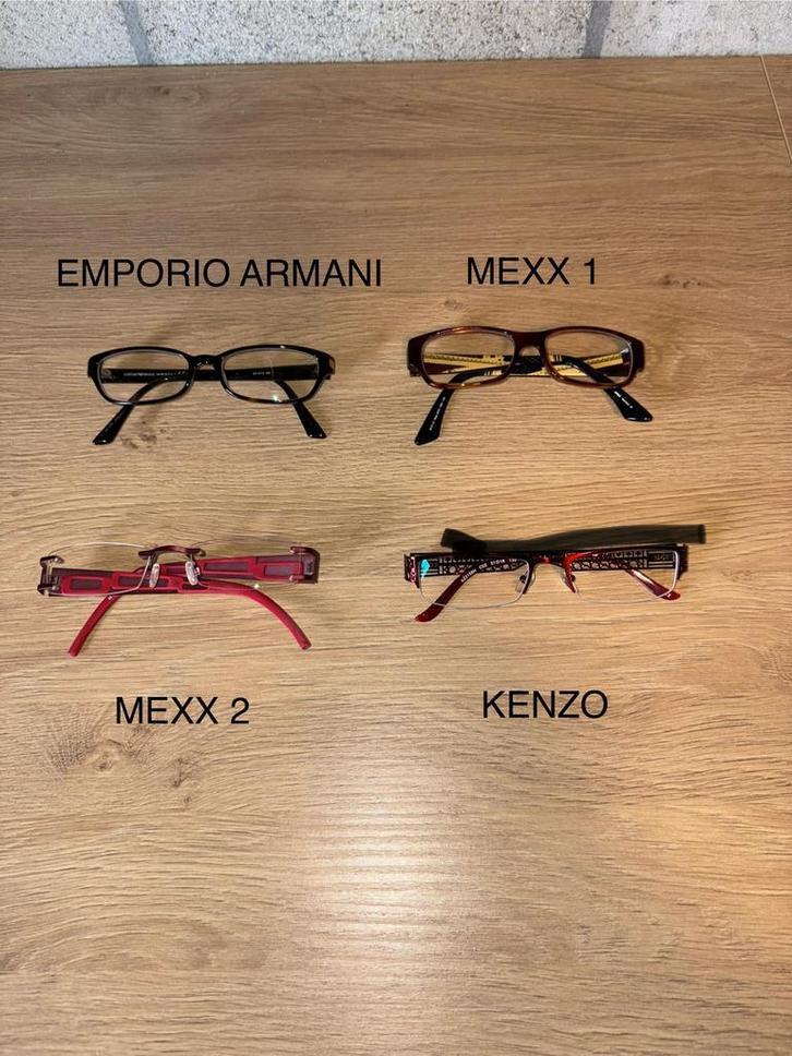 TOPMERK BRILMONTUREN – NIEUW, Sieraden, Tassen en Uiterlijk, Zonnebrillen en Brillen | Dames, Nieuw, Overige merken, Overige kleuren