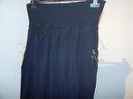 High Use aparte rok stretch travel stof brede band taille 42, Kleding | Dames, Verzenden, Zwart, Maat 42/44 (L), High use