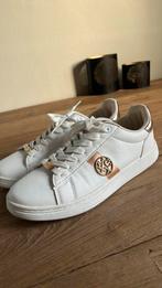 Mexx dames sneakers 39 wit met goud, Ophalen of Verzenden, Zo goed als nieuw, Wit, Sneakers of Gympen
