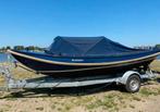 Sloep vlet blauw, Watersport en Boten, Sloepen, Ophalen, Binnenboordmotor, Diesel, Zo goed als nieuw