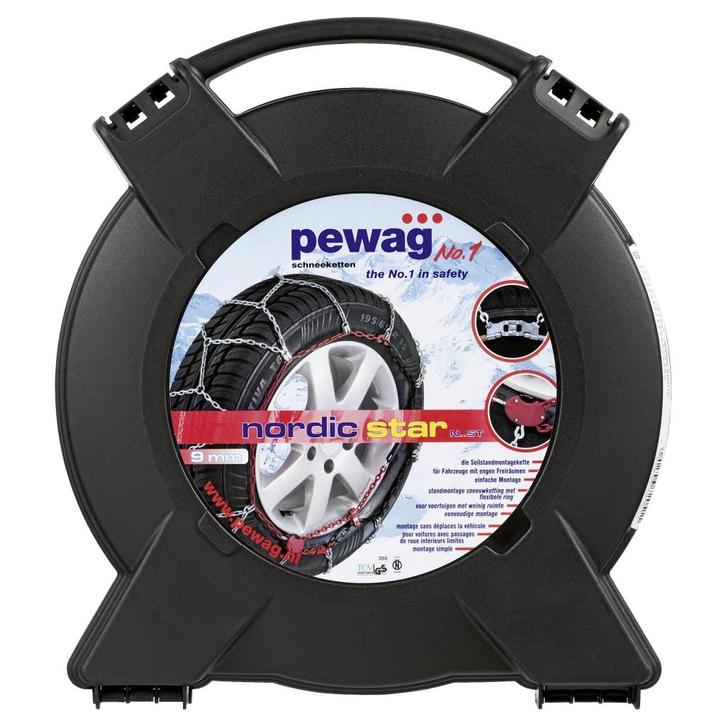 Sneeuwkettingen Pewag Nordic Star N 67 ST in box, Auto diversen, Sneeuwkettingen, Nieuw, Verzenden