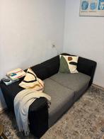 Hay Mags designbank blauw/grijs 2 delen, Gebruikt, Tweepersoons, 75 tot 100 cm, Rechte bank