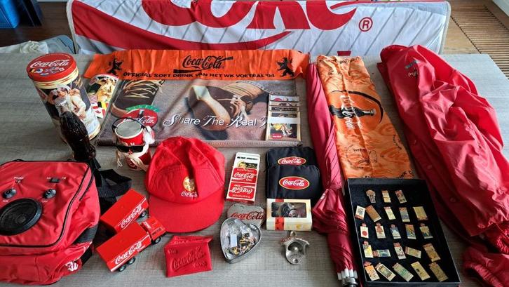 COLLECTIE coca cola:19stuks(ook losse verkoop), Verzamelen, Merken en Reclamevoorwerpen, Gebruikt, Gebruiksvoorwerp, Ophalen of Verzenden