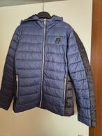 Karl Lagerfeld puffer padded jack jas XL Origineel, Karl Lagerfeld, Blauw, Maat 42/44 (L), Ophalen of Verzenden