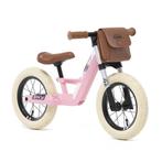 loopfiets berg biky retro roze incl. stuur/rugtasje 2/5 jaar, Kinderen en Baby's, Speelgoed | Buiten | Voertuigen en Loopfietsen