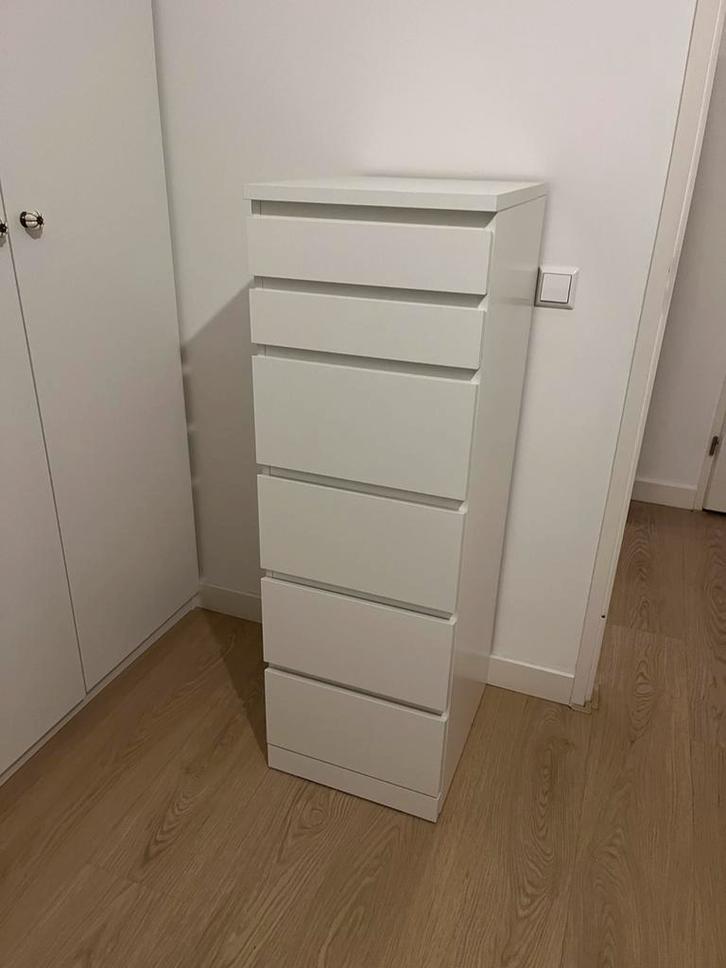 Ikea malm 40x123 cm white as new, Huis en Inrichting, Badkamer | Badkamermeubels, Zo goed als nieuw, Minder dan 100 cm, 50 tot 100 cm