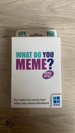 What do you meme? Mini spel, Vijf spelers of meer, Ophalen of Verzenden, Zo goed als nieuw