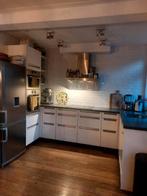 Gratis mooie keuken wit glans, Huis en Inrichting, Keuken | Complete keukens, Ophalen, Gebruikt, Wit, Enkelwandige keuken