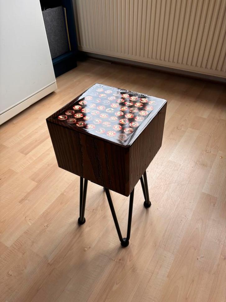 Jopen bijzettafeltje, Verzamelen, Biermerken, Zo goed als nieuw, Overige typen, Overige merken, Ophalen of Verzenden