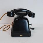 Vintage handgenerator telefoon., Telecommunicatie, Vaste telefoons | Niet Draadloos, Ophalen of Verzenden, Gebruikt, Bakeliet