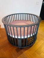 Bopita Ronde Box Grijs Roze, Kinderen en Baby's, Boxen, Ophalen, Zo goed als nieuw, Rond, In hoogte verstelbaar