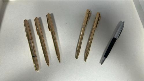 Pelikan 60 Rolled Gold pennen set., Verzamelen, Pennenverzamelingen, Gebruikt, Balpen, Overige merken, Ophalen of Verzenden