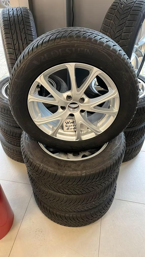 Wintersets Mercedes, BMW, Mazda, Opel, Seat/Skoda/VW, Fiat, Auto-onderdelen, Banden en Velgen, Banden en Velgen, Winterbanden