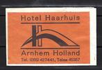 2814 Arnhem hotel HAARHUIS, Ophalen of Verzenden, Nederland