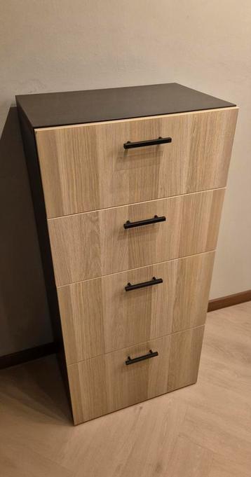 Ikea Besta kast met 4 lades - 60x40x128cm - afbeelding 1
