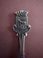 Verzilverd lepeltje Volendam met paard, Antiek en Kunst, Ophalen of Verzenden