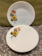 Vintage Engels ontbijtbord, Pyrex (110325), Huis en Inrichting, Gebruikt, Ophalen of Verzenden, Glas, Bord(en)