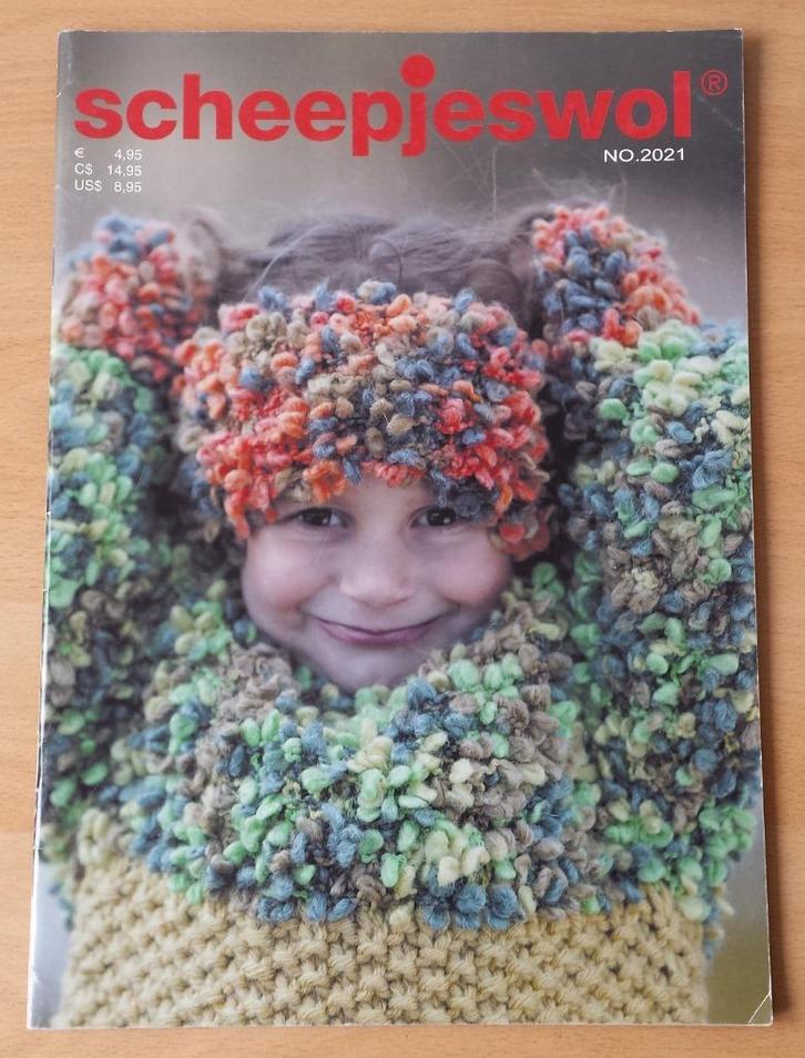 Breien - Scheepjeswol nr.2021 - 25 patronen voor kinderen, Hobby en Vrije tijd, Breien en Haken, Gebruikt, Breien, Patroon of Boek