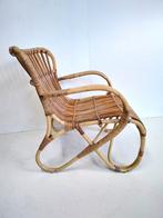 Rotan fauteuil, Gebruikt, Minder dan 75 cm, Ophalen of Verzenden, X