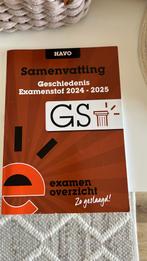 ExamenOverzicht - Samenvatting Examenstof Geschiedenis HAVO, Gelezen, Geschiedenis, HAVO, Ophalen of Verzenden