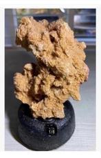 Woestijn roos op voet, totaal 12 cm, roos is 9 x 7 cm, Verzamelen, Mineralen en Fossielen, Ophalen of Verzenden, Mineraal