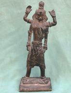Vintage of antiek beeldje van Shiva Indonesië, Antiek en Kunst, Ophalen of Verzenden