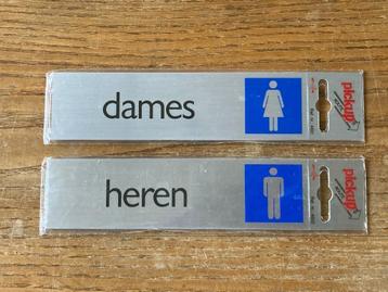 Pick-up bordje wc toilet dames heren (nieuw) beschikbaar voor biedingen