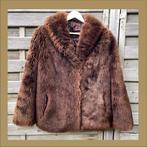 vintage lammy schaap fur jas, Kleding | Dames, Jassen | Winter, Ophalen of Verzenden, Zo goed als nieuw, Maat 46/48 (XL) of groter