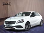 Mercedes-Benz A-Klasse 250 AMG Sport 218pk CARPLAY LEDER/ALC, Automaat, 15 km/l, Gebruikt, Zwart