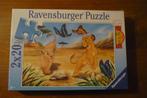 Nieuw Ravensburger Disney ''NALA EN DE KLEINE KONING '' 2x20, Kinderen en Baby's, Nieuw, 10 tot 50 stukjes, Ophalen of Verzenden