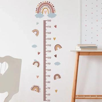 Grote muursticker Rainbow meetlint beschikbaar voor biedingen