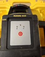 Leica Rugby 810 rotatielaser compleet me ontvanger en koffer, Gebruikt, T, T, Ophalen of Verzenden