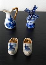Delfts blauwe miniaturen, klompjes Harteveld, Kan en Molen, Antiek en Kunst, Antiek | Keramiek en Aardewerk, Ophalen of Verzenden