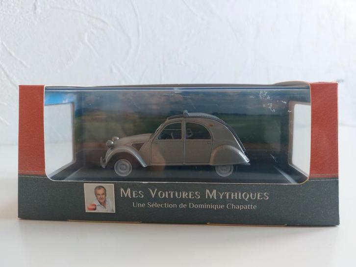Citroën 2CV 1952 - Mes Voitures Mythiques, Hobby en Vrije tijd, Modelauto's | 1:43, Zo goed als nieuw, Auto, Overige merken, Ophalen of Verzenden
