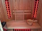 Combi sauna VSB, infrarood met opgietkachel, Sport en Fitness, Sauna, Complete sauna, Zo goed als nieuw, Ophalen