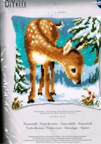 Cado vervaco diverse borduurpakketten kussens  KERST, Ophalen of Verzenden, Nieuw, Handborduren, Borduurpakket