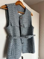 Gilet tweed blauw zara inspired, Ophalen of Verzenden, Zo goed als nieuw, Blauw