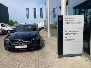 Mercedes-Benz C-Klasse C200 204pk 9G-TRONIC 2022 Blauw beschikbaar voor biedingen