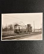 Foto NZH tram met bovenleidingswagen (jaren 50) 67, Gebruikt, Ophalen of Verzenden, Tram