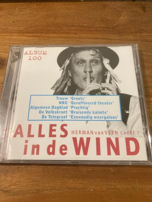 Herman van Veen - Carré 7 / Alles in de wind, Cd's en Dvd's, Cd's | Nederlandstalig, Zo goed als nieuw, Pop, Verzenden